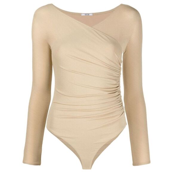 NWT Wolford Gathered Cache-Coeur Body Nude M - Picture 2 of 16